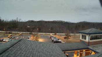 Weather camera view of Wrigley Elementary School.