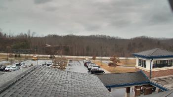 Weather camera view of Wrigley Elementary School.