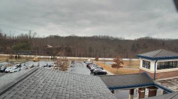 Weather camera view of Wrigley Elementary School.