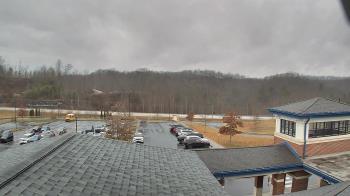 Weather camera view of Wrigley Elementary School.