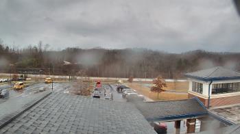 Weather camera view of Wrigley Elementary School.