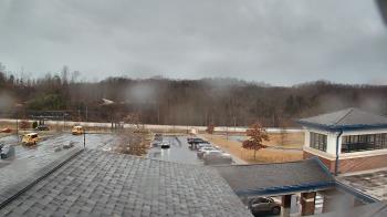 Weather camera view of Wrigley Elementary School.