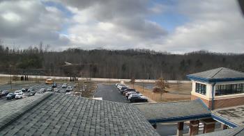 Weather camera view of Wrigley Elementary School.