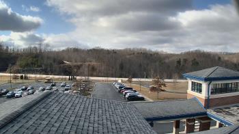 Weather camera view of Wrigley Elementary School.