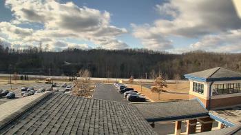 Weather camera view of Wrigley Elementary School.