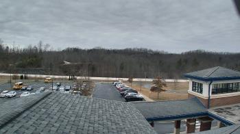 Weather camera view of Wrigley Elementary School.