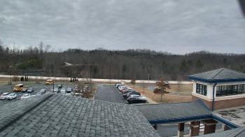 Weather camera view of Wrigley Elementary School.