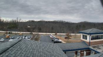 Weather camera view of Wrigley Elementary School.