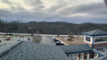 Weather camera view of Wrigley Elementary School.