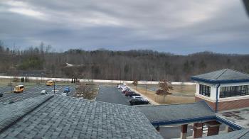 Weather camera view of Wrigley Elementary School.