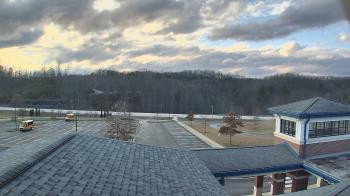 Weather camera view of Wrigley Elementary School.