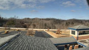 Weather camera view of Wrigley Elementary School.