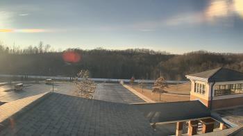 Weather camera view of Wrigley Elementary School.