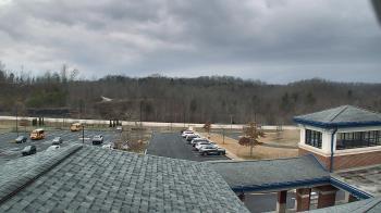 Weather camera view of Wrigley Elementary School.