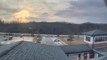 Weather camera view of Wrigley Elementary School.