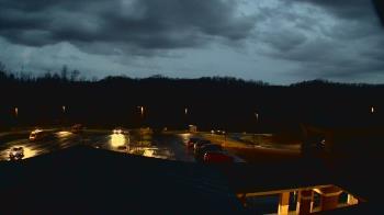 Weather camera view of Wrigley Elementary School.