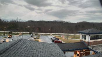 Weather camera view of Wrigley Elementary School.