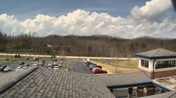 Weather camera view of Wrigley Elementary School.