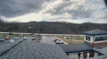 Weather camera view of Wrigley Elementary School.