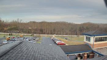 Weather camera view of Wrigley Elementary School.