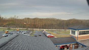 Weather camera view of Wrigley Elementary School.