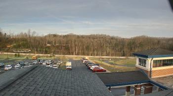 Weather camera view of Wrigley Elementary School.