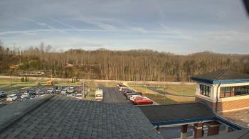 Weather camera view of Wrigley Elementary School.