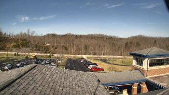 Weather camera view of Wrigley Elementary School.