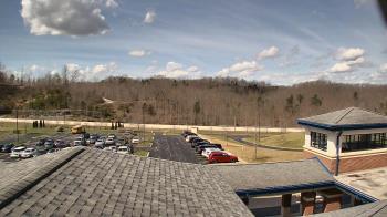 Weather camera view of Wrigley Elementary School.