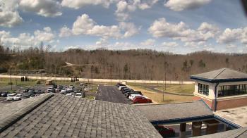 Weather camera view of Wrigley Elementary School.