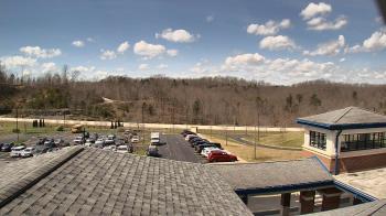 Weather camera view of Wrigley Elementary School.