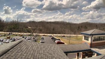 Weather camera view of Wrigley Elementary School.