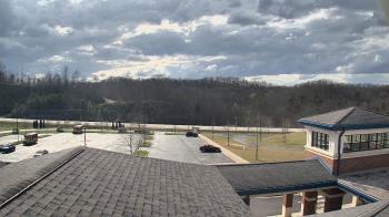 Weather camera view of Wrigley Elementary School.