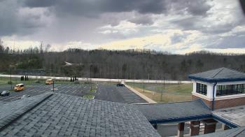 Weather camera view of Wrigley Elementary School.
