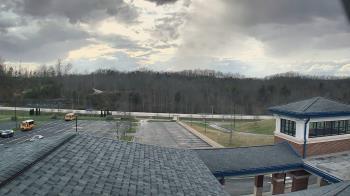 Weather camera view of Wrigley Elementary School.