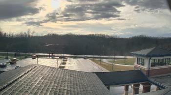 Weather camera view of Wrigley Elementary School.