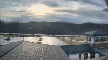 Weather camera view of Wrigley Elementary School.