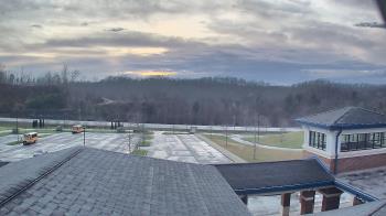Weather camera view of Wrigley Elementary School.