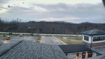 Weather camera view of Wrigley Elementary School.