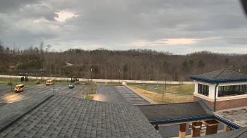 Weather camera view of Wrigley Elementary School.