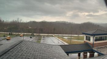 Weather camera view of Wrigley Elementary School.