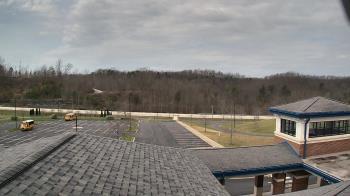 Weather camera view of Wrigley Elementary School.