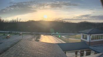 Weather camera view of Wrigley Elementary School.