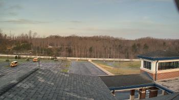 Weather camera view of Wrigley Elementary School.