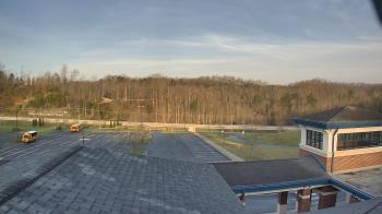 Weather camera view of Wrigley Elementary School.