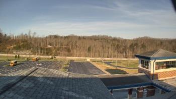 Weather camera view of Wrigley Elementary School.