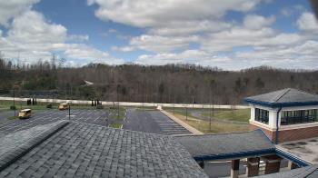 Weather camera view of Wrigley Elementary School.