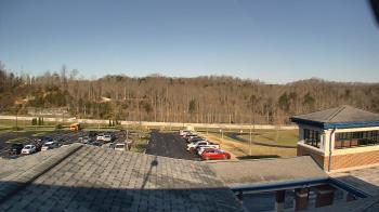 Weather camera view of Wrigley Elementary School.