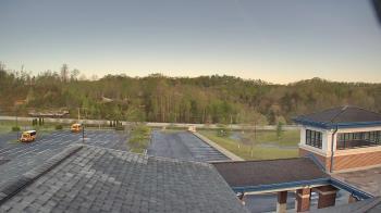 Weather camera view of Wrigley Elementary School.