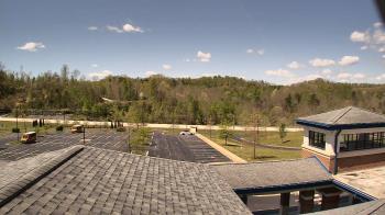 Weather camera view of Wrigley Elementary School.